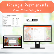 Dietpro Rotulagem Nutricional - Licença Permanente (2 instalações)